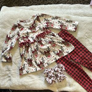 Toddler Christmas Pants Set